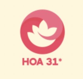 Cửa hàng hoa 31 độ logo